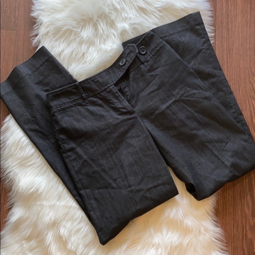 Loft black Ann slacks size 2